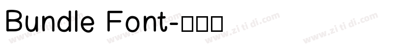 Bundle Font字体转换
